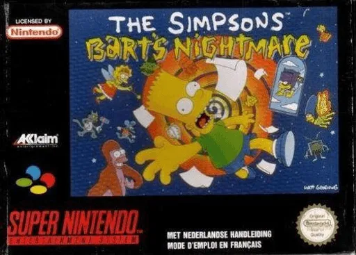 Simpsons, The - Bart's Nightmare (Europe)